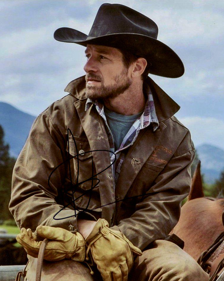 Ian Bohen YELLOWSTONE In Person Signed Photo: Photo size is 8x10. Ian Bohen in person signed photo. Ian Bohen as the character Ryan.
