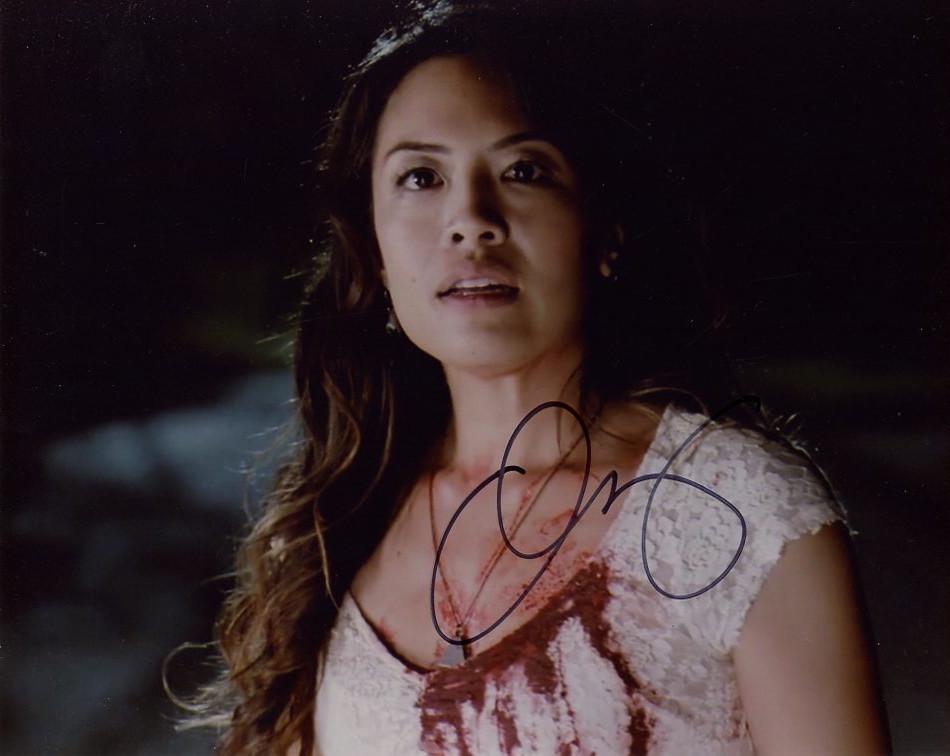 Emily Chang VAMPIRE DIARIES In Person Signed Photo: Photo size is 8x10. Emily Chang in person signed autographed photo from the TV series THE VAMPIRE DIARIES. Emily Chang as the character Ivy.