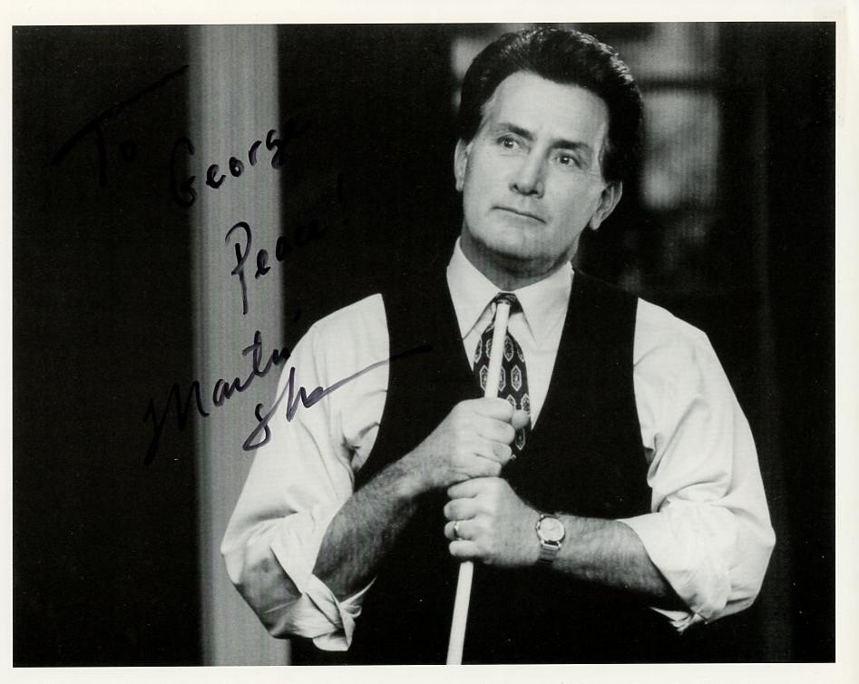 Martin Sheen THE WEST WING Signed Photo (1 of 1)