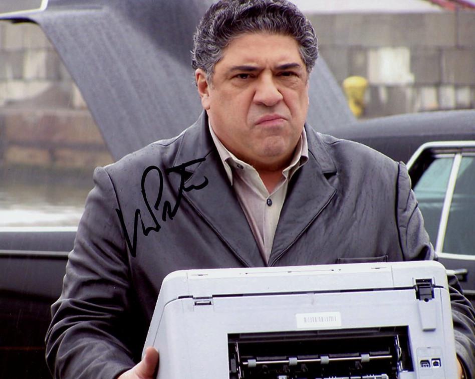 Vincent Pastore THE SOPRANOS In Person Signed Photo (1 of 1)