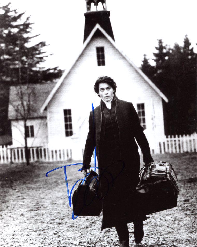 Johnny Depp SLEEPY HOLLOW In Person Signed Photo (1 of 1)