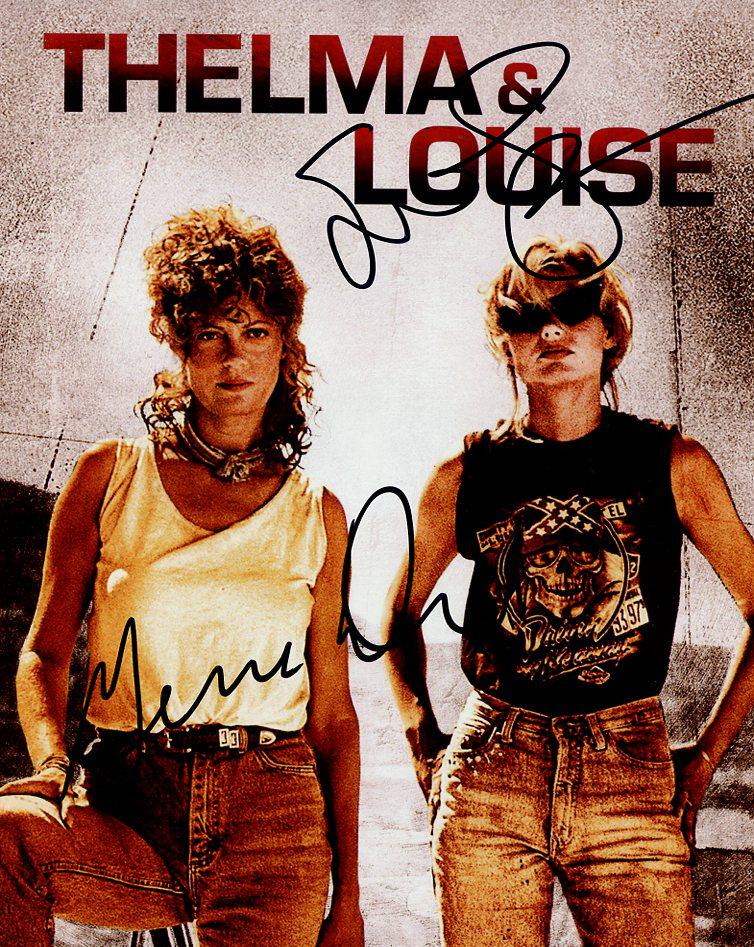 Geena Davis / Susan Sarandon THELMA AND LOUISE In Person Signed Photo (1 of 1)