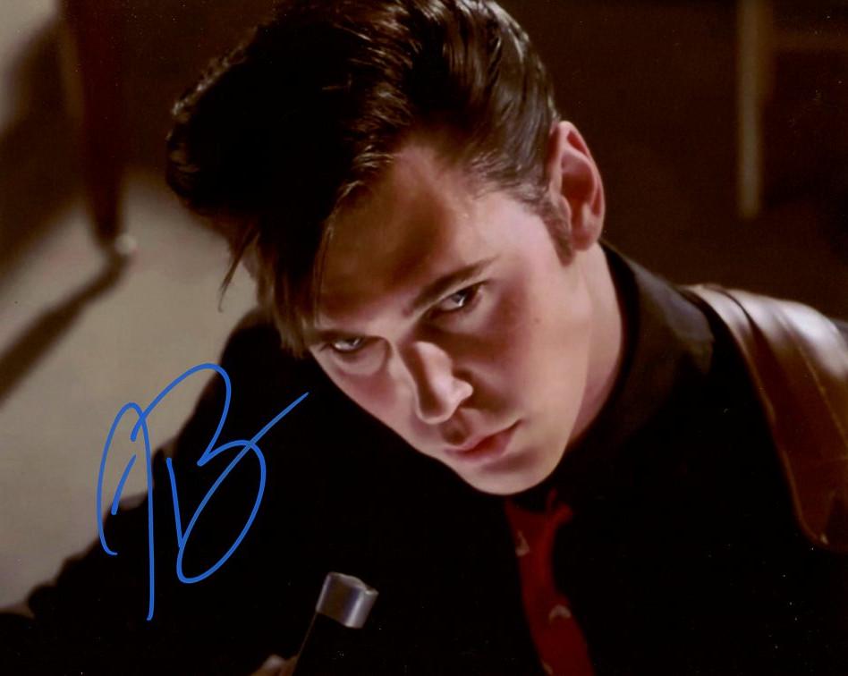 Austin Butler ELVIS In Person Signed Photo: Photo size is 8x10. Austin Butler in person singed utographed photo from the movie ELVIS. Austin Butler as the character Elvis.