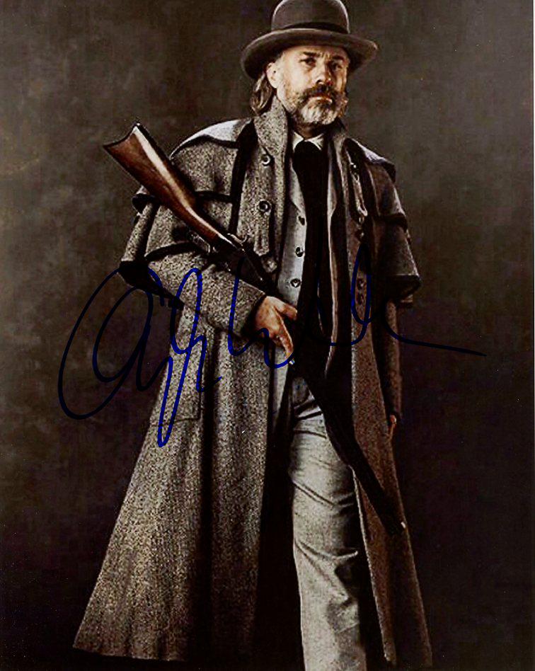 Christoph Waltz DJANGO UNCHAINED In Person Signed Photo (1 of 1)