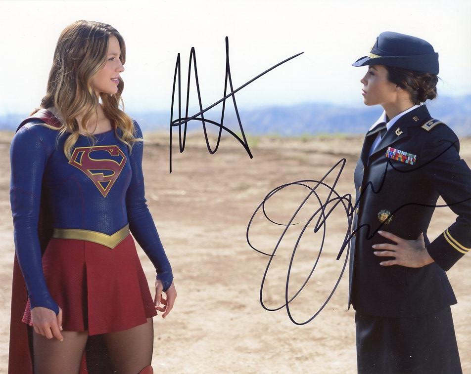 Melissa Benoist / Jenna Dewan SUPERGIRL In Person Signed Photo (1 of 1)