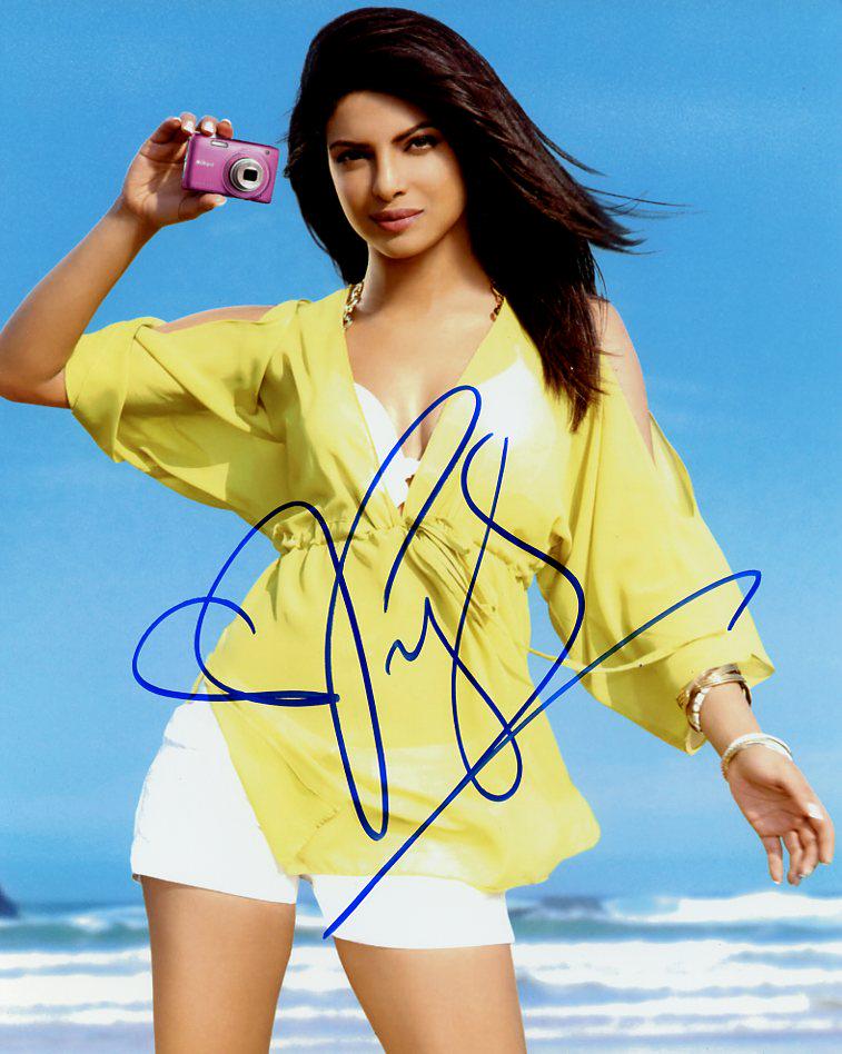 Priyanka Chopra SEXY / QUANTICO in Person Signed Photo (1 of 1)