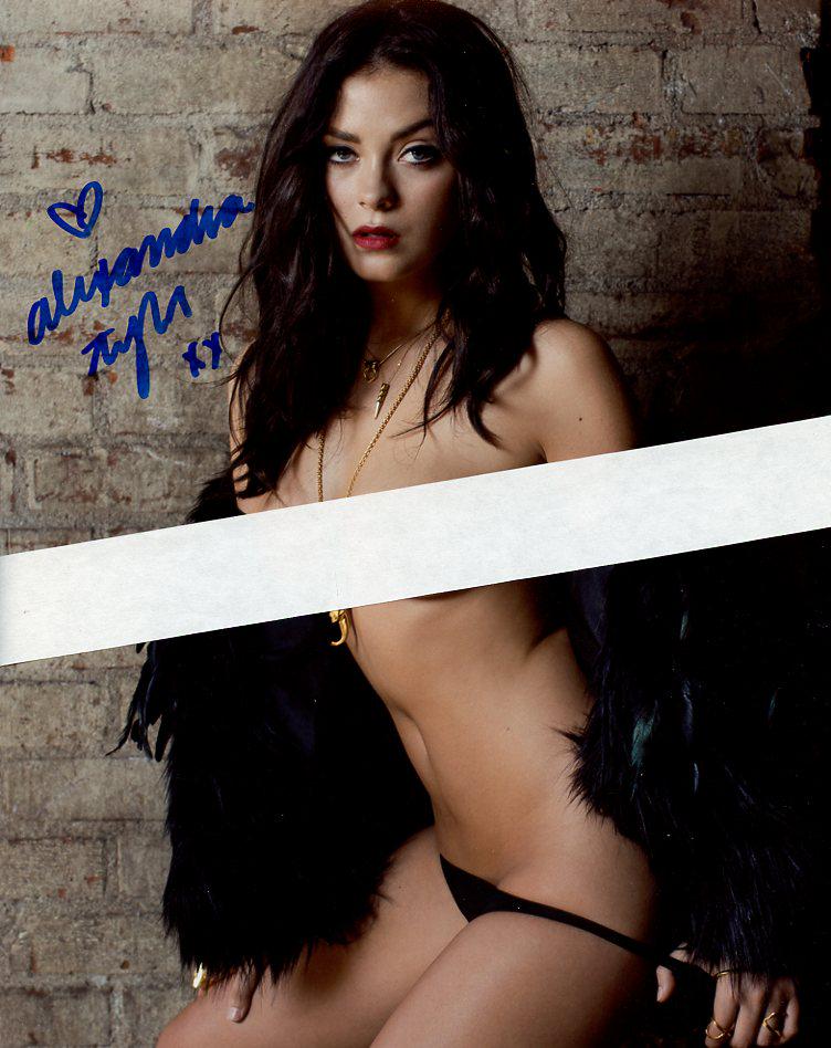Alexandra Tyler PLAYBOY PMOTM In Person Signed Photo: Photo size is 8x10. PRIVATE SIGNING. Alexandra Tyler in person signed autographed photo. Alexandra Tyler was a Playboy Playmate of the Month April 2015.