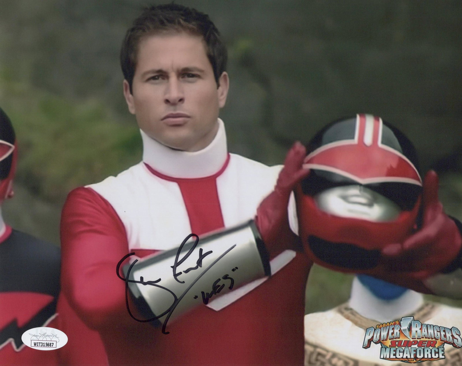 Jason Faunt POWER RANGERS In Person Signed Photo (1 of 1)