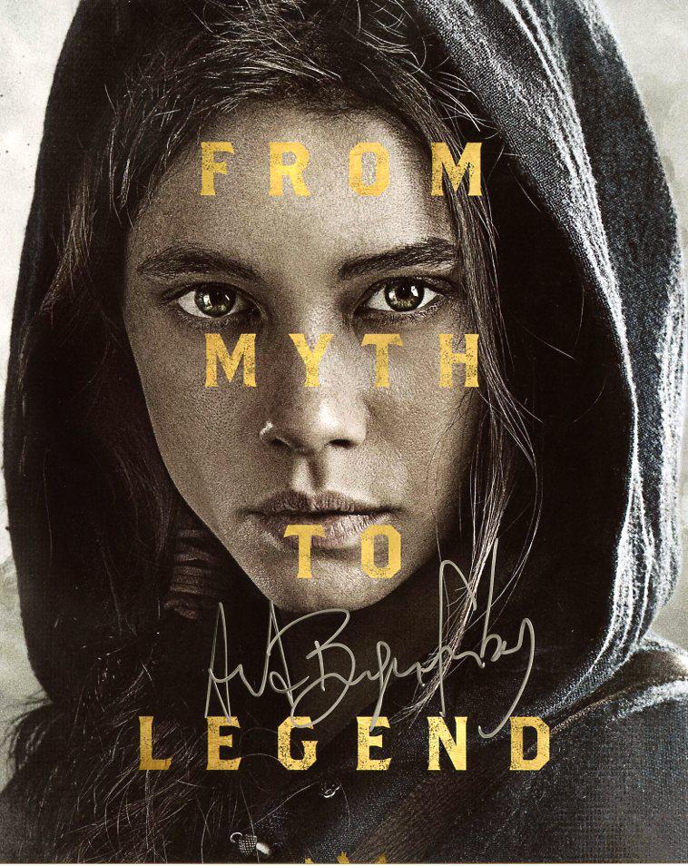 Astrid Berges Frisby KING ARTHUR LEGEND OF THE SWORD In Person Signed Photo (1 of 1)