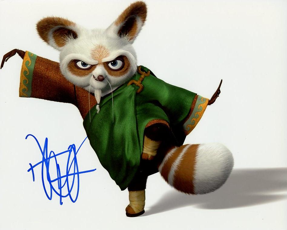 Dustin Hoffman KUNG FU PANDA In Person Signed Photo (1 of 1)
