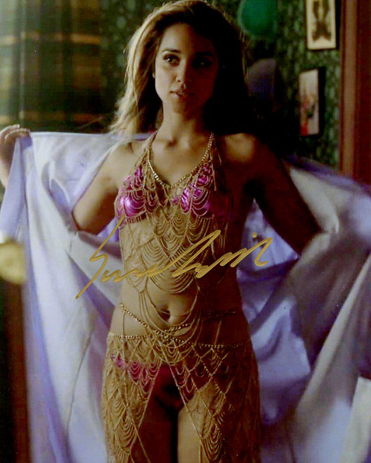 Summer Bishil THE MAGICIANS In Person Signed Photo: Photo size is 8x10. Summer Bishil in person signed autographed photo from the sci-fi series THE MAGICIANS. Summer Bishil as the character Margo Hanson. Photo size