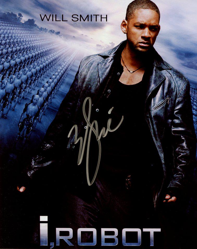 Will Smith iROBOT In Person Signed Photo (1 of 1)