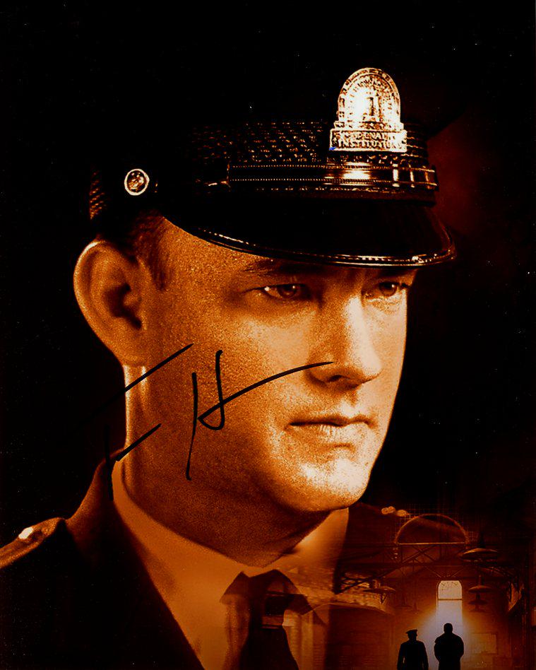 Tom Hanks GREEN MILE In Person Signed Photo (1 of 1)