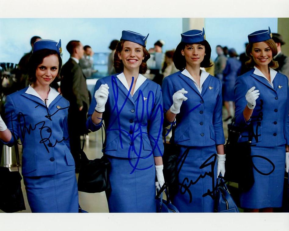 Ricci / Robbie / Vanasse / Garner PAN AM In Person Signed Photo (1 of 1)