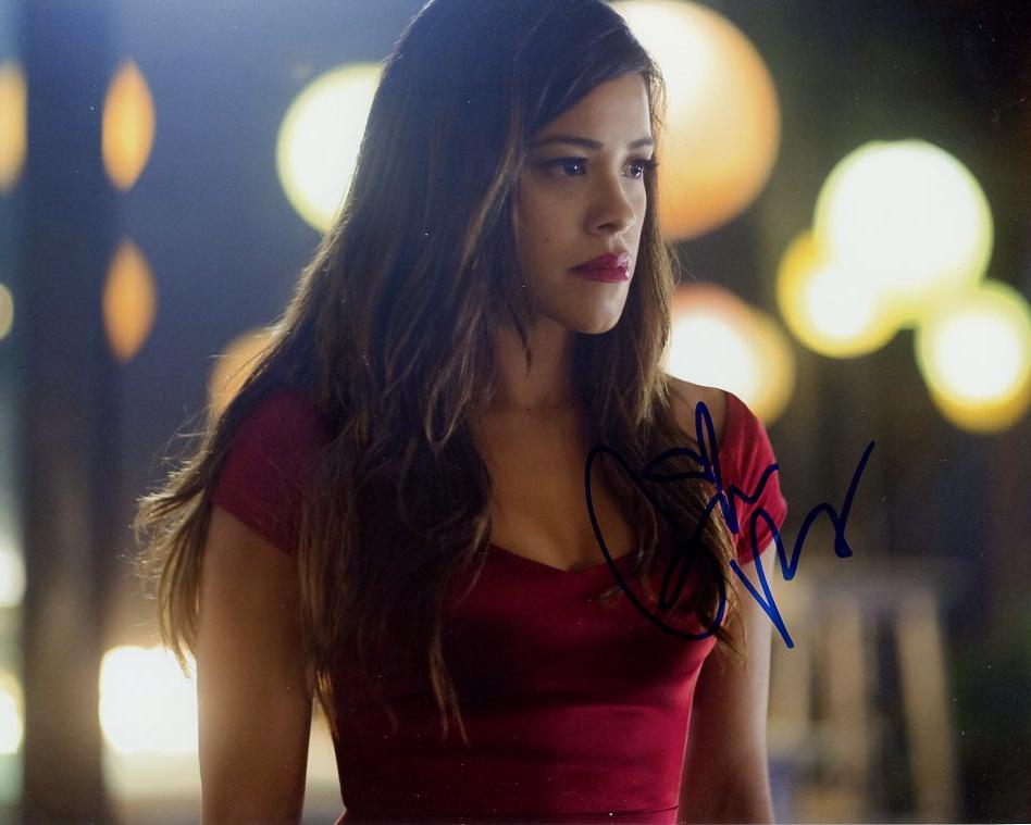 Gina Rodriguez MISS BALA In Person Signed Photo: Photo size is 8x10. Gina Rodriguez in person signed photo from the movie MISS BLA. Gina Rodriguez as the character Gloria.