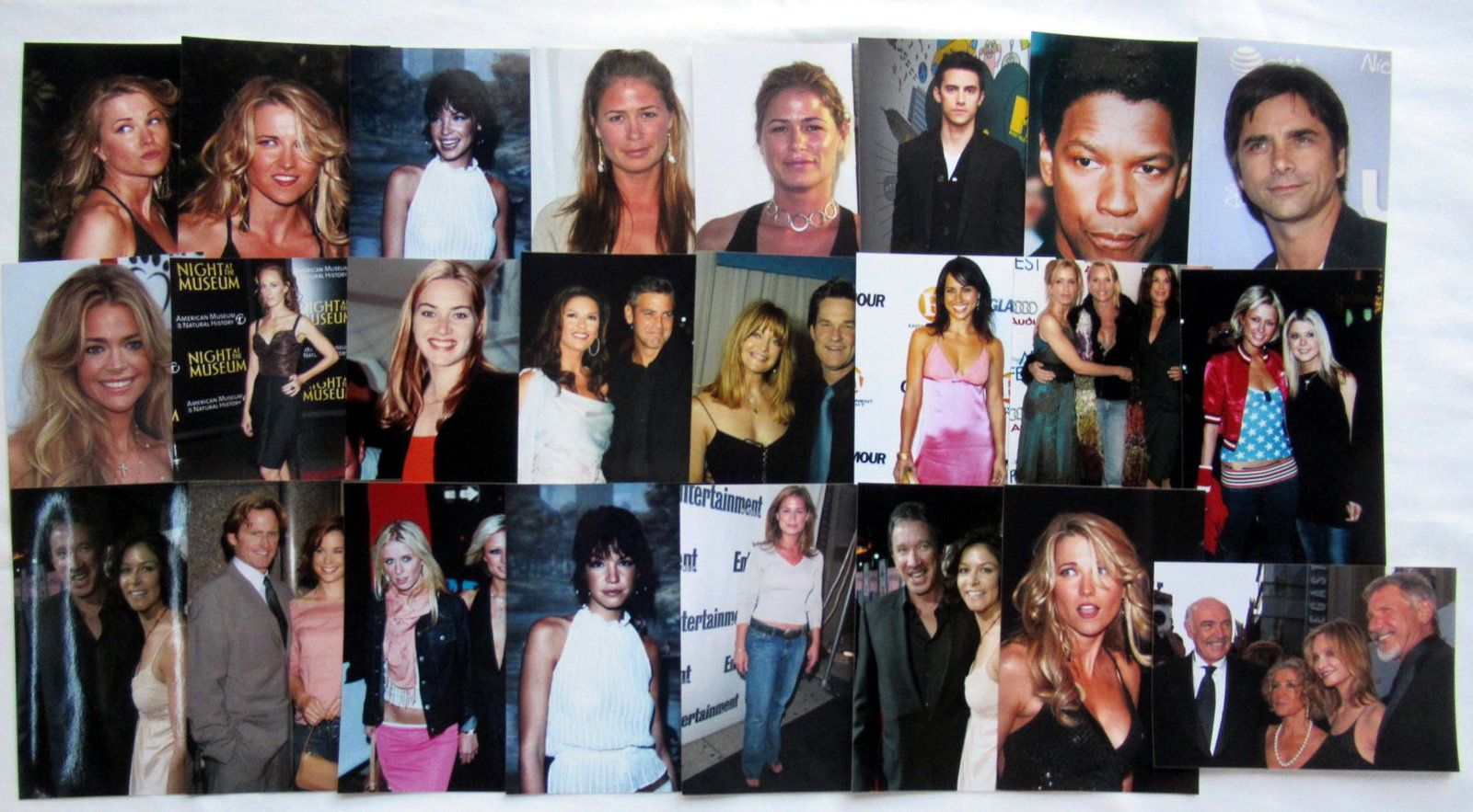 (24) 4x6 Photo Candid Lot #1: Photo size is 4x6. Amazing 1 of a kind celebrity candid lot of photos. (there may be some glare on some of the photos - this was caused by my lighting and not on the photos) There are 24 photos in thi