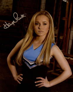 Hayden Panettiere HEROES In Person Signed Photo: Photo size is 8x10. Hayden Panettiere in person signed photo from the TV series HEROES. Hayden Panettiere as the character Claire Bennet.