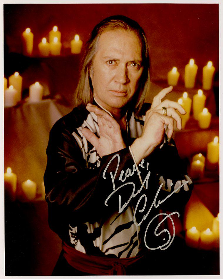 David Carradine (1936-2009) KUNG FU In Person Signed Photo (1 of 1)