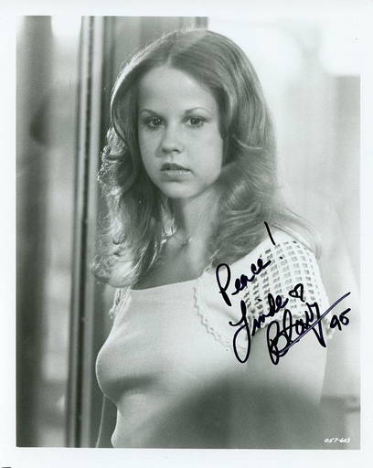 Linda Blair Young / Exorcist In Person Signed Photo
