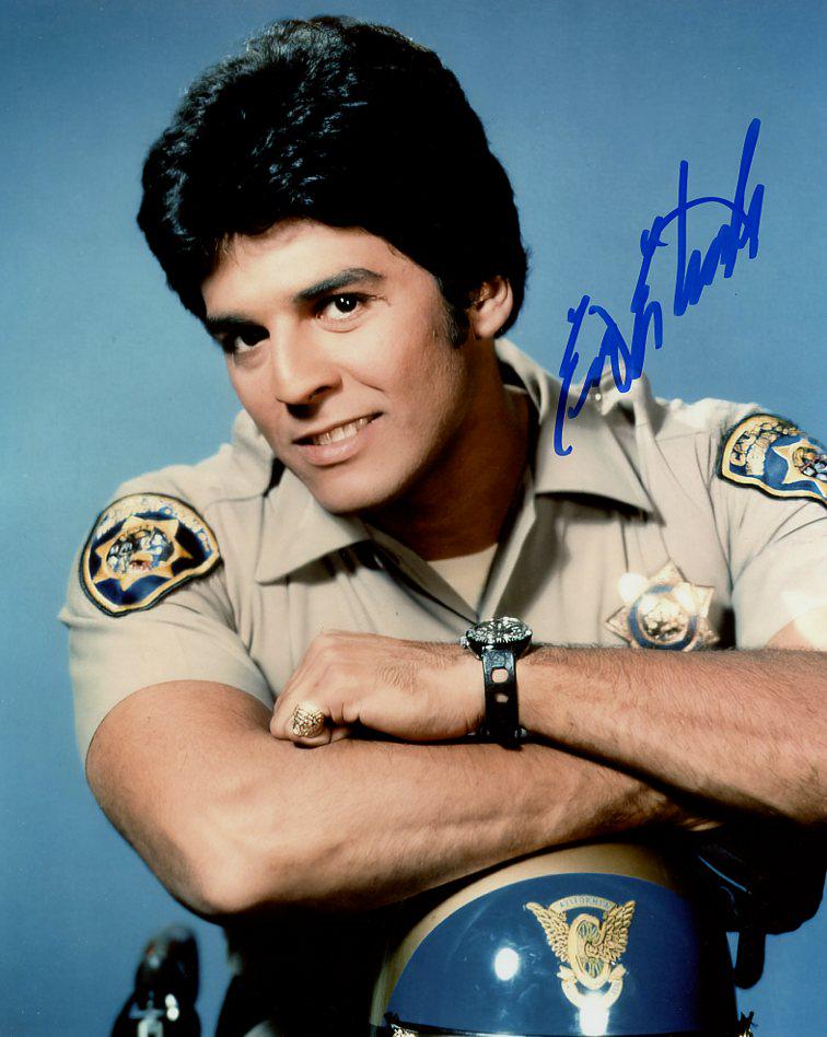 Erik Estrada Chips In Person Signed Photo Auction