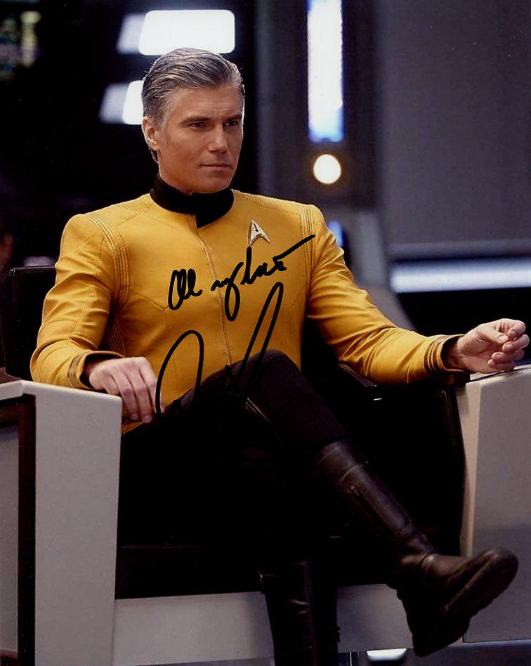 Anson Mount STAR TREK STRANGE NEW WORLDS In Person Signed Photo (1 of 1)