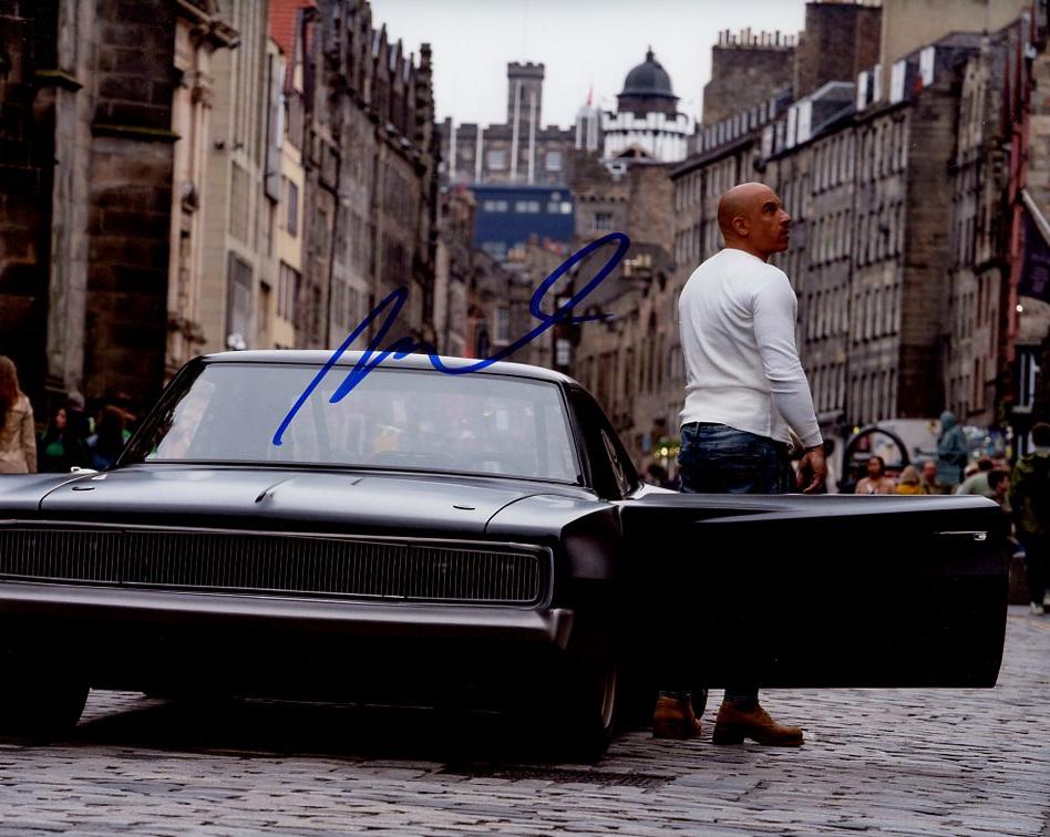 Vin Diesel FAST 9 In Person Signed Photo (1 of 1)