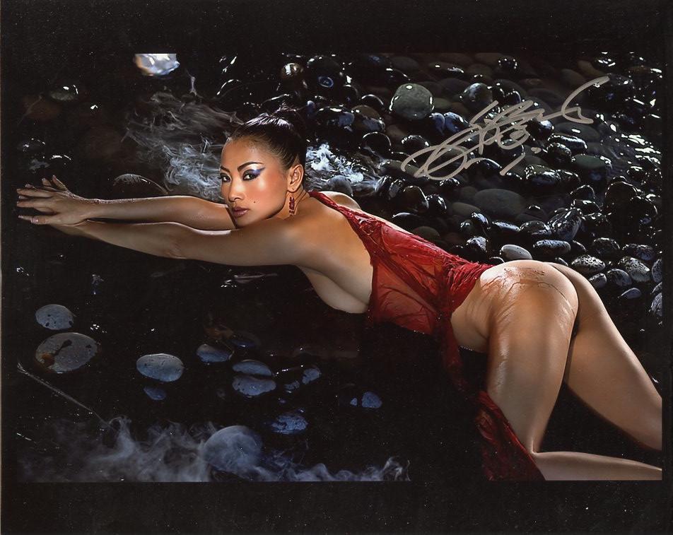 Bai Ling SEXY In Person Signed Photo: Photo Size is 8x10. EB AUTOGRAPHS PRIVATE SIGNING. Bai Ling in person signed autographed photo. Bai Ling has been in such movies as LEAGUE OF SUPERHEROES, STAR WARS REVENGE OF THE SITH, and SKY CAPT. 