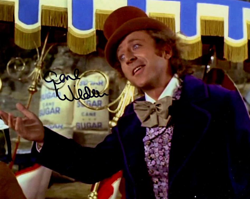 Gene Wilder WILLY WONKA In Person Signed Photo (1 of 1)