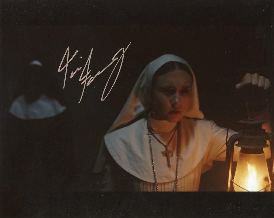 Taissa Farmiga THE NUN In Person Signed Photo (1 of 1)