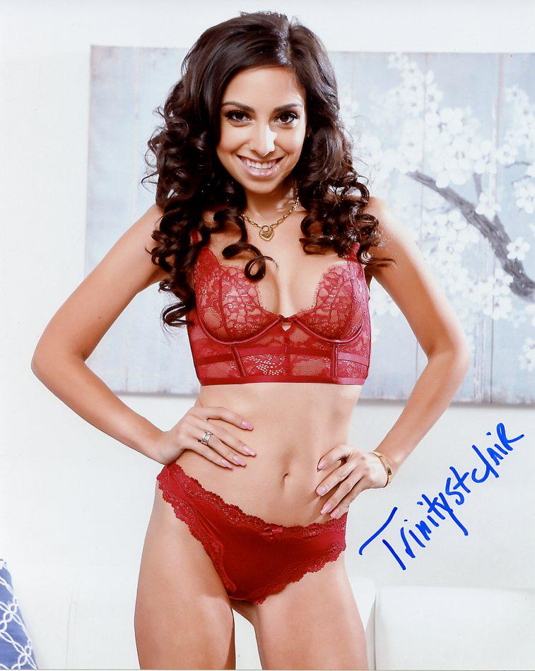 Trinity St Claire Adult Film Star In Person Signed Photo Auction