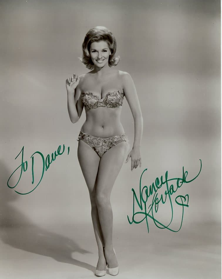 Nancy Kovack SEXY BIKINI In Person Signed Photo (1 of 1)