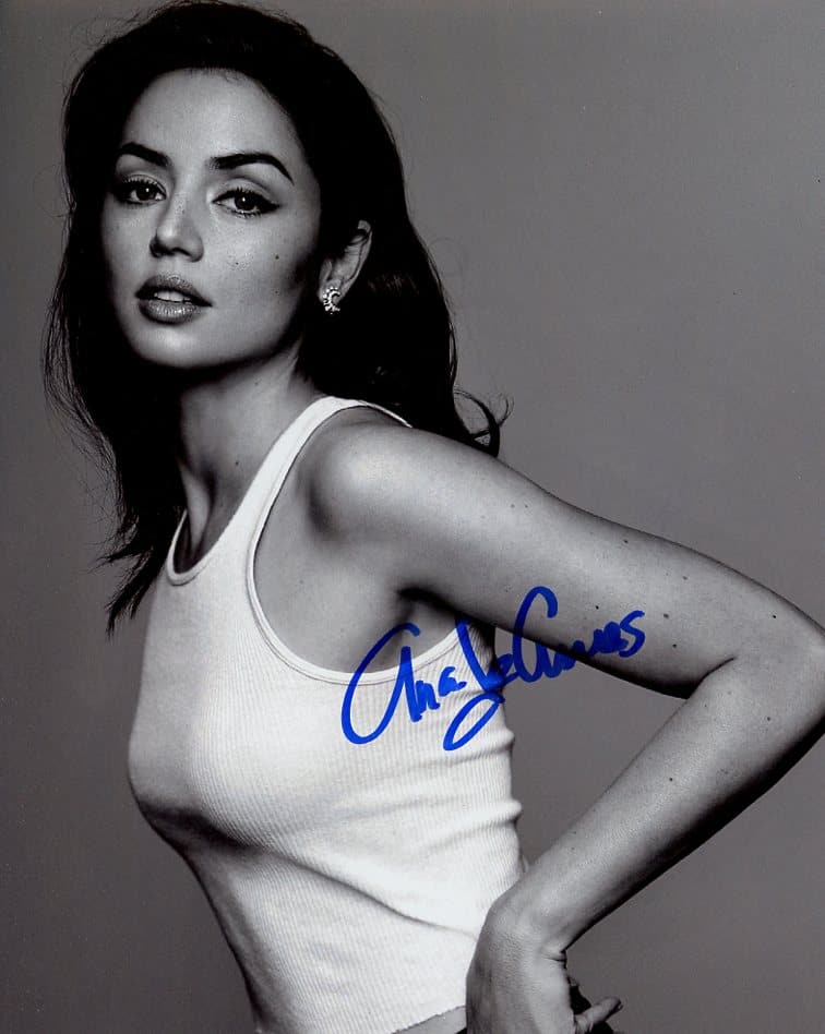 Ana de Armas BEAUTIFUL In Person Signed Photo (1 of 1)