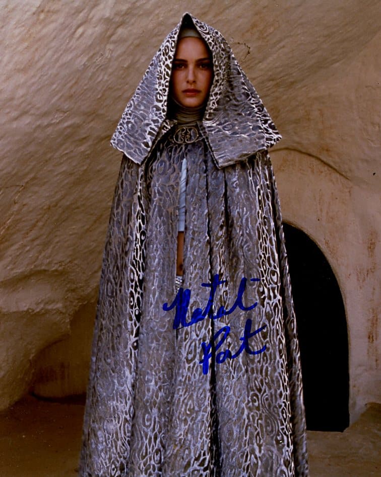Natalie Portman Star Wars In Person Signed Photo Auction