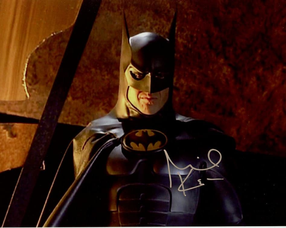 Michael Keaton BATMAN In Person Signed Photo (1 of 1)
