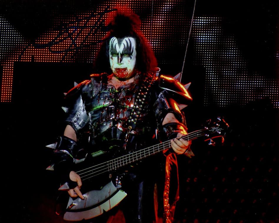 Gene Simmons KISS In Person Signed Photo (1 of 1)