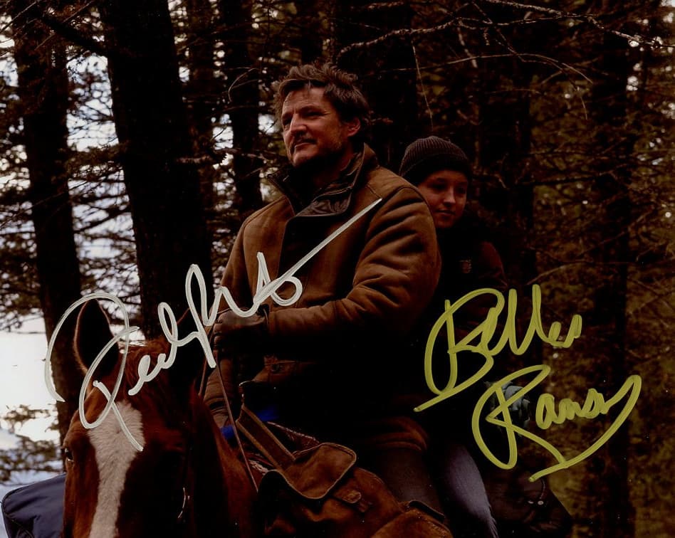Pedro Pascal / Bella Ramsey THE LAST OF US In Person Signed Photo (1 of 1)