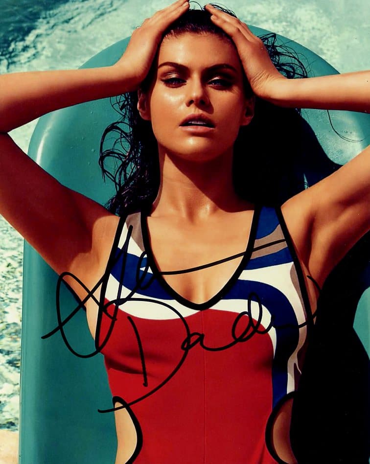 Alexandra Daddario SEXY BIKINI In Person Signed Photo (1 of 1)