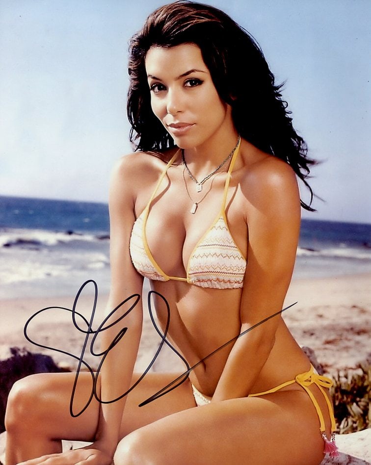 Eva Longoria DESPERATE HOUSEWIVES / DORA In Person Signed Photo (1 of 1)