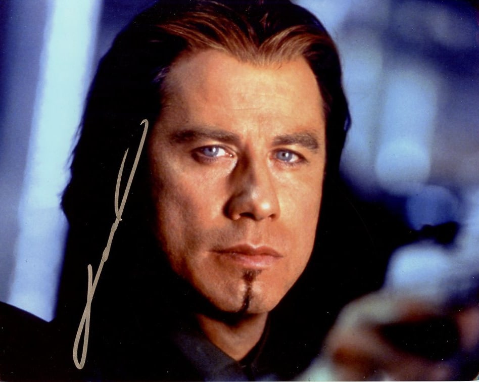 John Travolta Swordfish In Person Signed Photo Auction