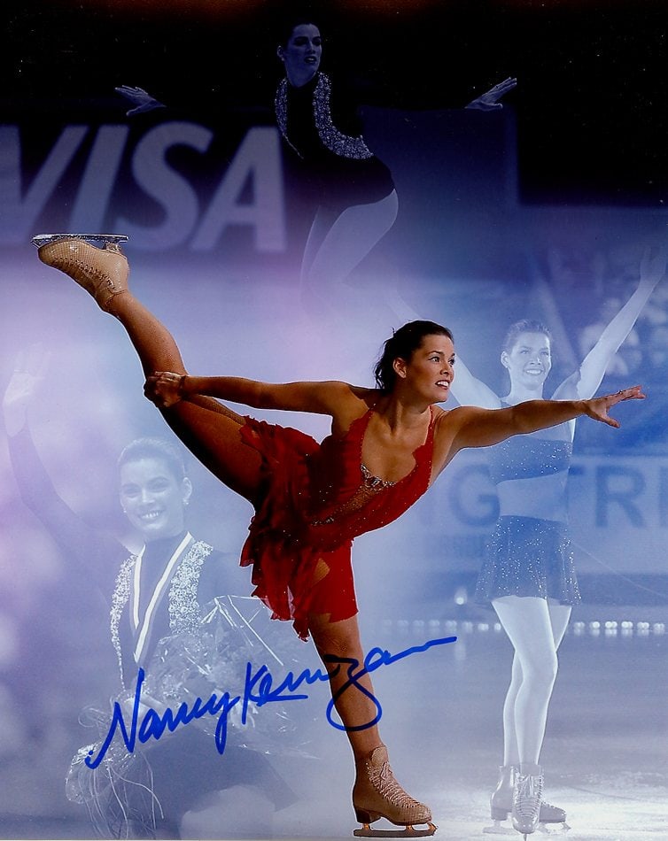 Nancy Kerrigan OLYMPICS SKATING In Person Signed Photo (1 of 1)
