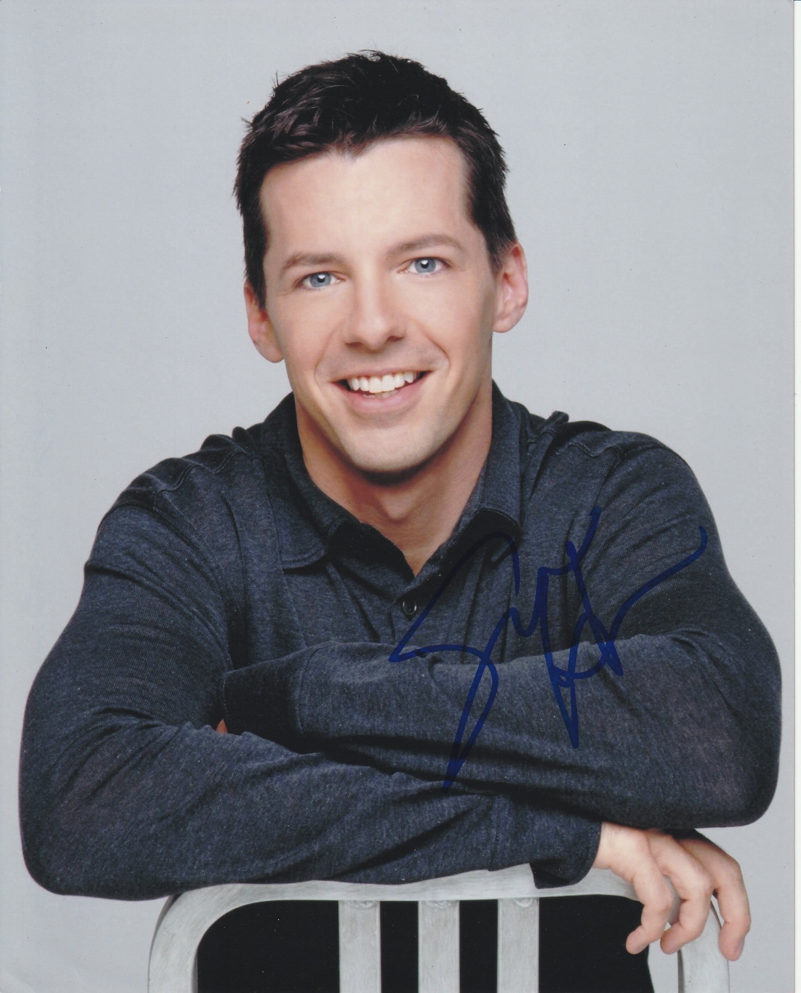 Sean Hayes WILL & GRACE In Person Signed Photo (1 of 1)
