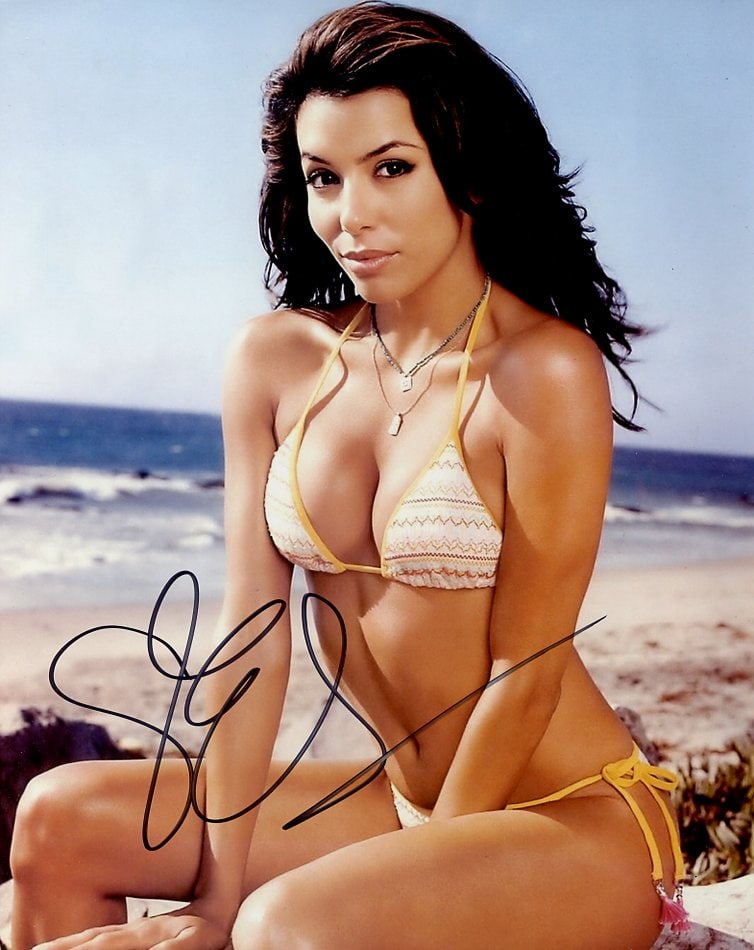 Eva Longoria DESPERATE HOUSEWIVES / DORA In Person Signed Photo (1 of 1)