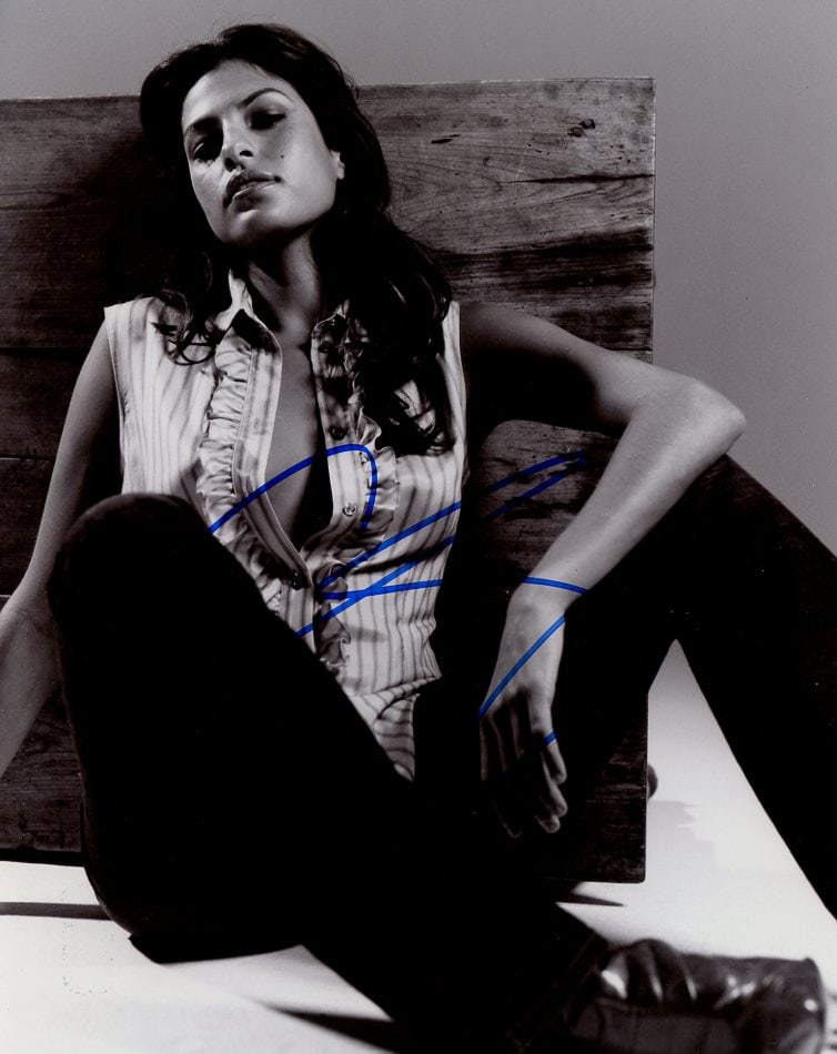 Eva Mendes HITCH / FAST FIVE In Person Signed Photo (1 of 1)