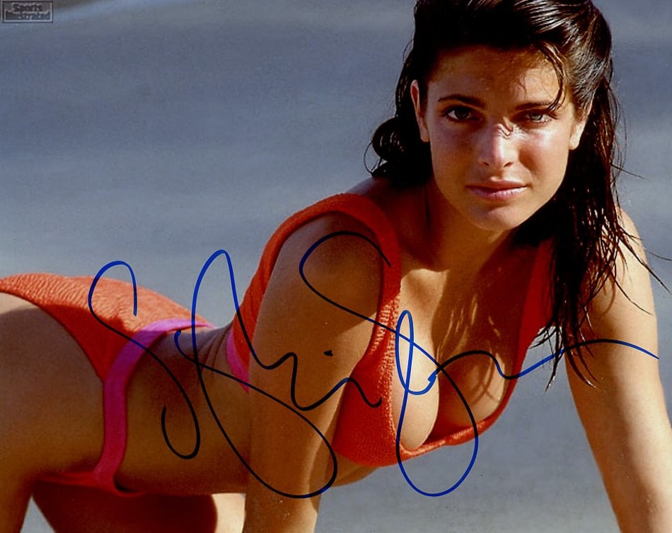 Stephanie Seymour SPORTS ILLUSTRATED In Person Signed Photo (1 of 1)