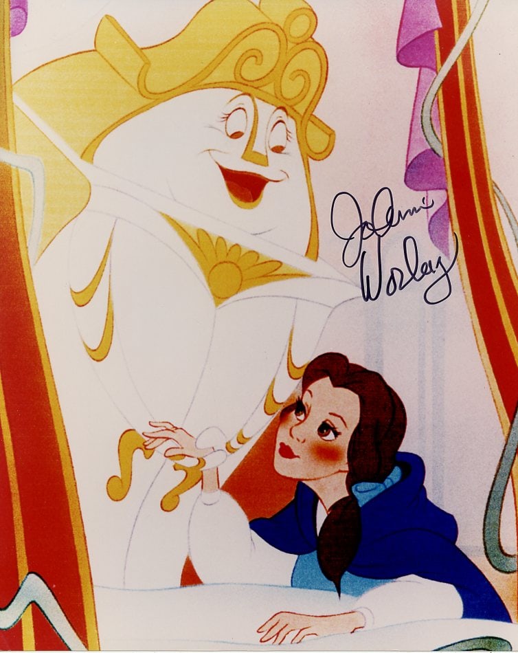 Jo Ann Worley BEAUTY AND THE BEAST In Person Signed Photo (1 of 1)