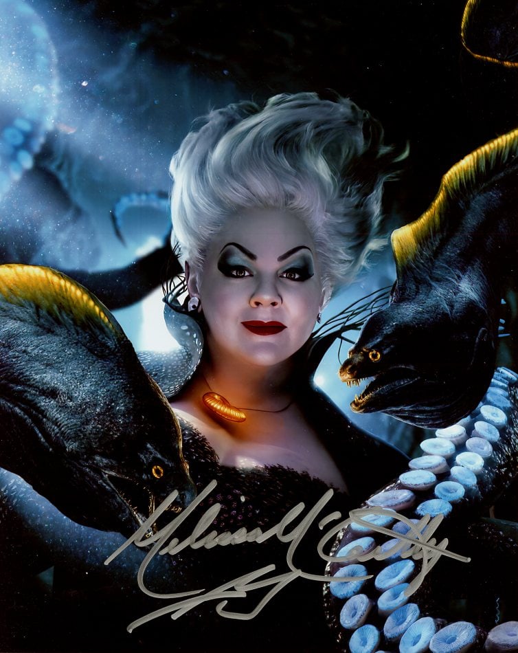 Melissa McCarthy LITTLE MERMAID In Person Signed Photo (1 of 1)