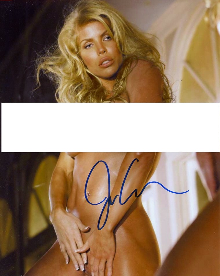 Jessica Canseco PLAYBOY In Person Signed Photo (1 of 1)