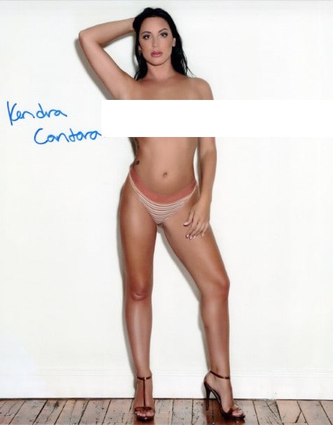 2 Kendra Cantara PLAYBOY In Person Signed Photos (1 of 2)