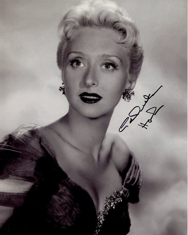 Celeste Holm (1917-2012) ALL ABOUT EVE / HIGH SOCIETY Signed Photo: Photo size is 8x10. Celeste Holm (1917-2012) signed photo. Celeste Holm has done such TV and movies as ALL ABOUT EVE, HIGH SOCIETY, and PROMISED LAND
