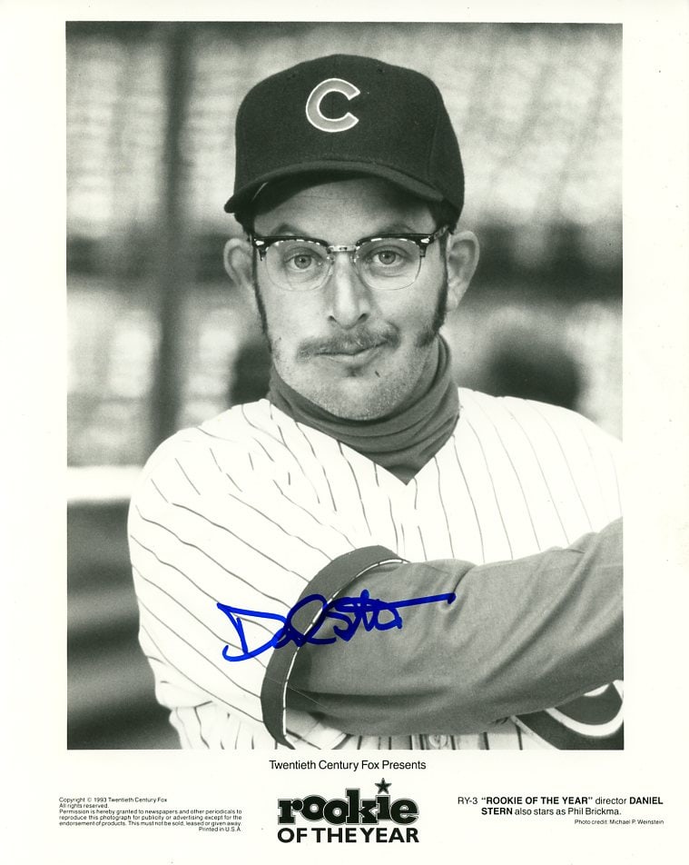 Daniel Stern ROOKIE OF THE YEAR In Person Signed Photo (1 of 1)